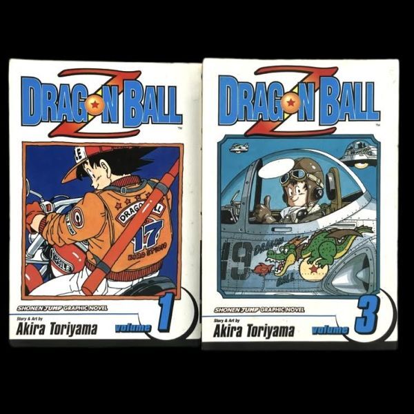 .17[2 шт. ] Dragon Ball Z английская версия 1 шт 3 шт Toriyama Akira DRAGON BALL иностранная книга иностранная версия манга комикс Jump комикс 2 шт. комплект 