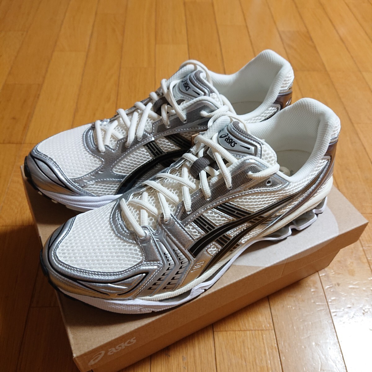 ASICS アシックス gel kayano 14 クリーム ブラック 29 センチ ランニング シューズ スニーカー ゲルカヤノ_画像1