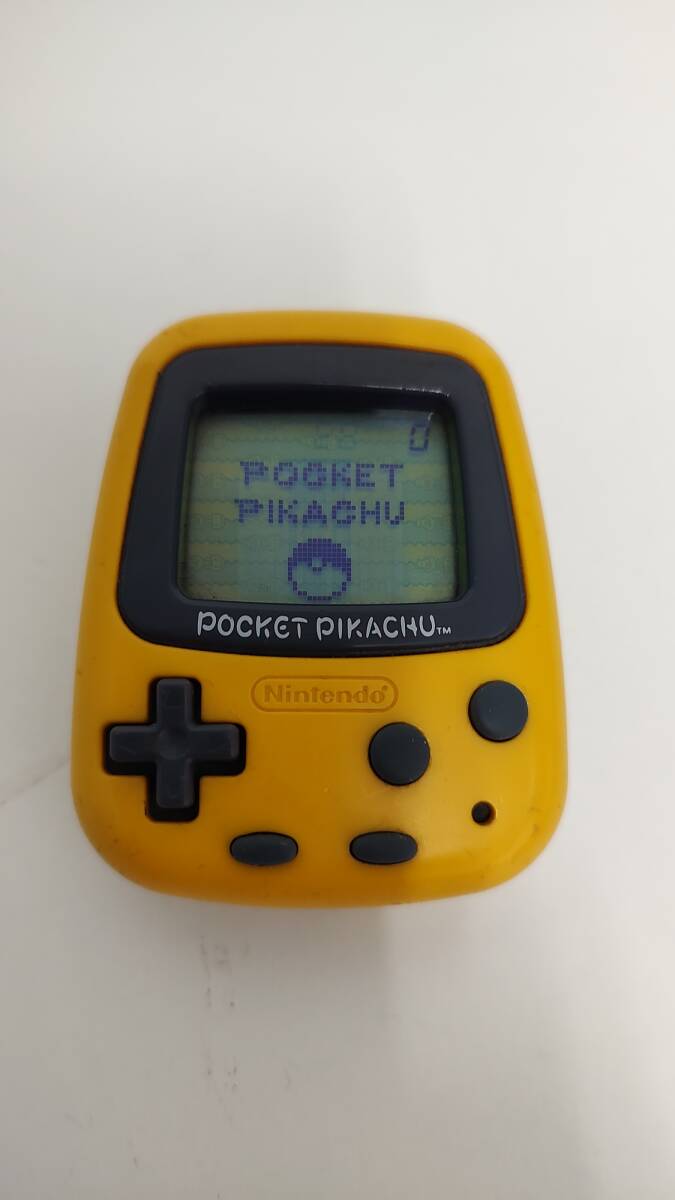 【歩数計】ポケットピカチュウ POCKET PIKACHU MPG-001 Nintendo ニンテンドー 万歩計 ポケモンGoの画像1