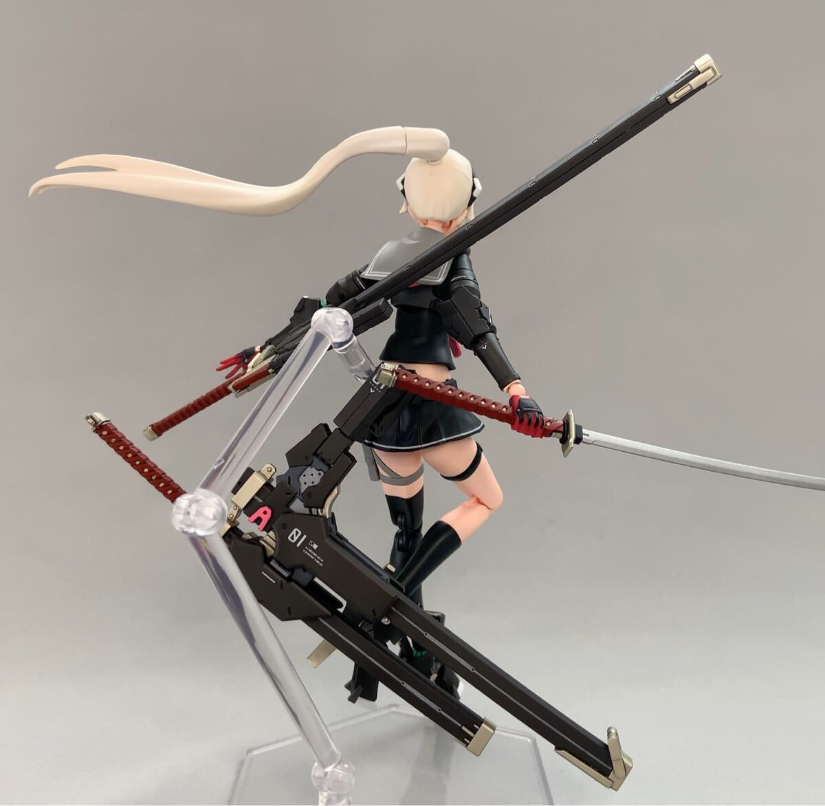 PLAMAX 重兵装型女子高生 HH 01 壱【プラモデル塗装済み完成品／マックスファクトリー／neco】の画像3