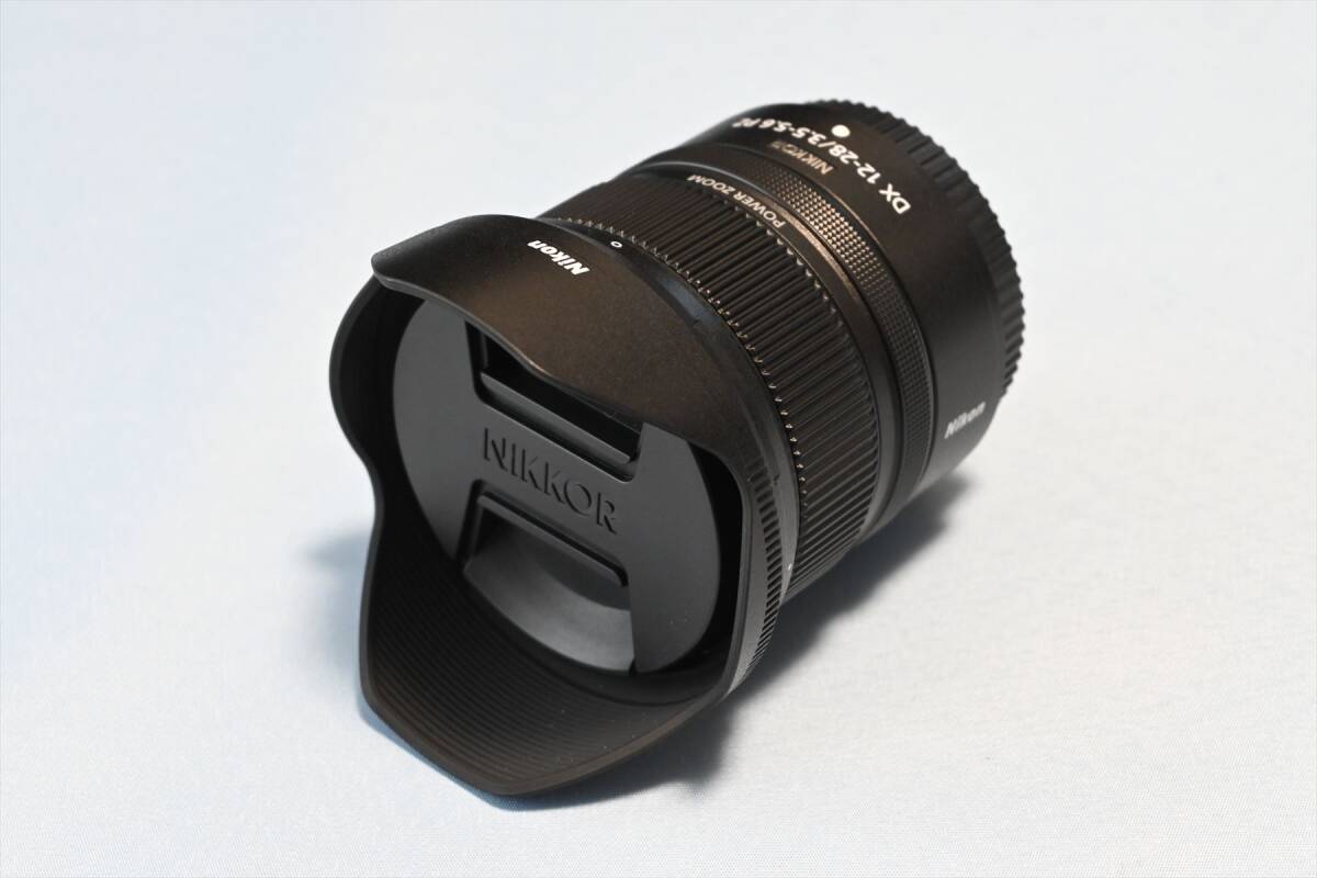 ★新品同様 Nikon ニコン NIKKOR Z DX 12-28mm f/3.5-5.6 PZ VR 純正フード付 保証付き 送料無料の画像2