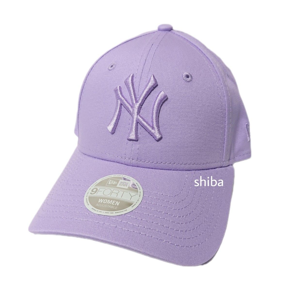 NEW ERA ニューエラ 正規品 レディース ウィメンズ 9FORTY キャップ 帽子 NY ヤンキース ライラック ラベンダー