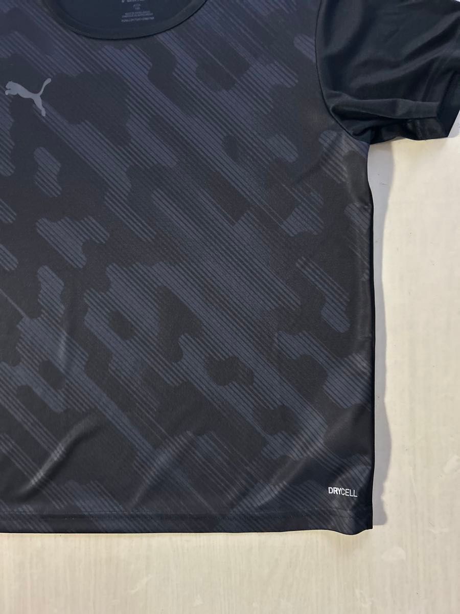 新品タグ付き　PUMAプーマ　140cm INDIVIDUALRISE グラフィック SS Tシャツ　ブラック
