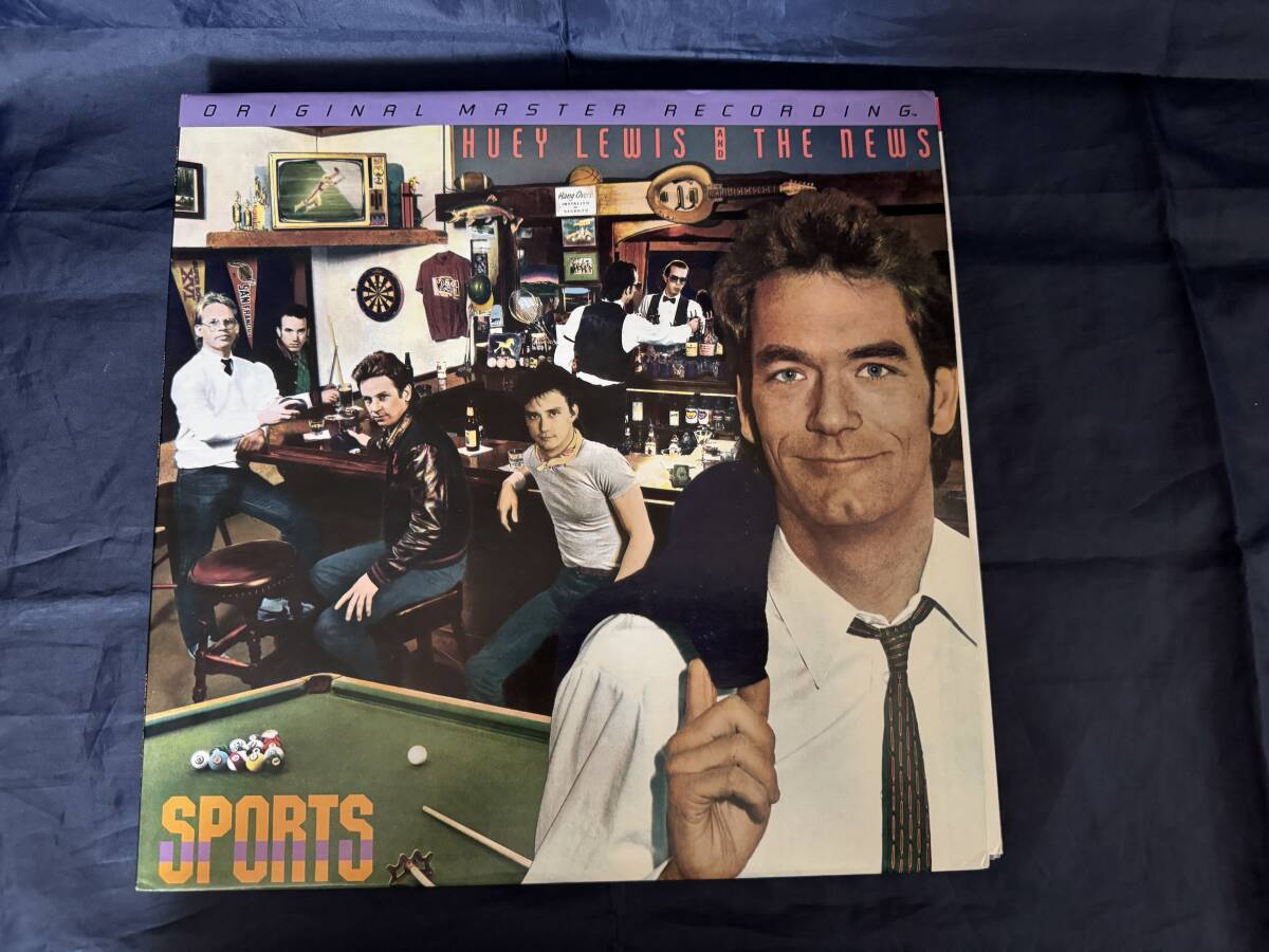 MFSL1-181 高音質盤 Mobile Fidelity Sound Lab モービルフィディリティ盤 ヒューイ・ルイス&ザ・ニュース Huey Lewis & The News / Sports_画像1