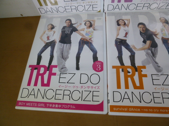 DVD TRF ダンスエクササイズ イージードゥダンササイズ EZ DO DANCERCIZE ダンササイズ 6枚セット フィットネス ダイエット trf 　中古_画像3