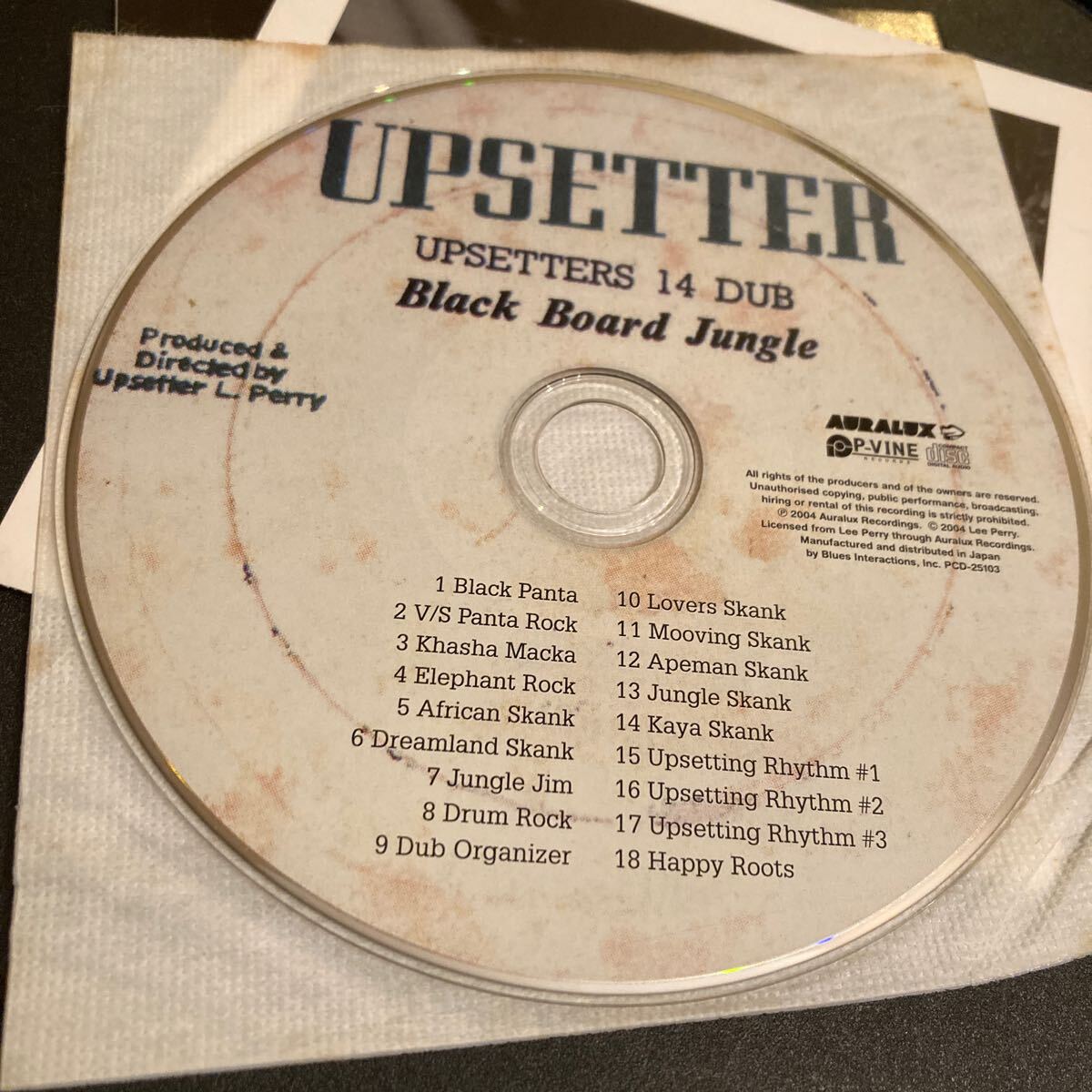 LEE PERRY & UPSETTERS / 14 DUB BLACKBOARD JUNGLE 国内盤 CD DUB REGGAE ルーツレゲエ ダブ 帯付き 紙ジャケットの画像5