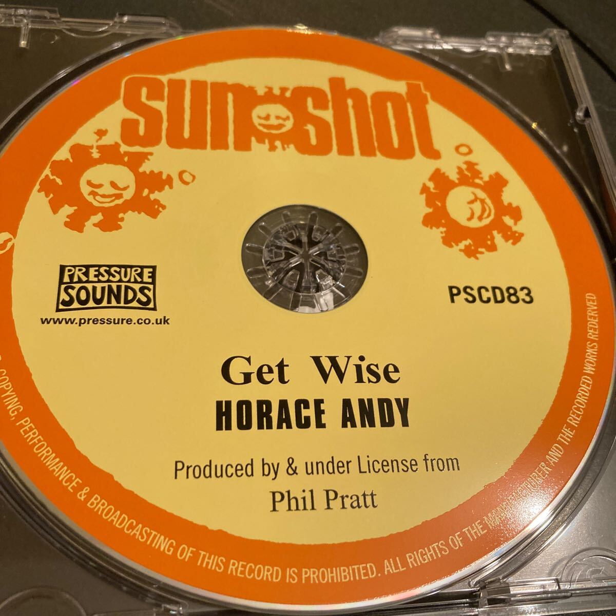 HORACE ANDY / Get Wise 国内盤 CD REGGAE PRESSURE SOUNDS 83 ルーツレゲエ 帯付き コンピレーションの画像5
