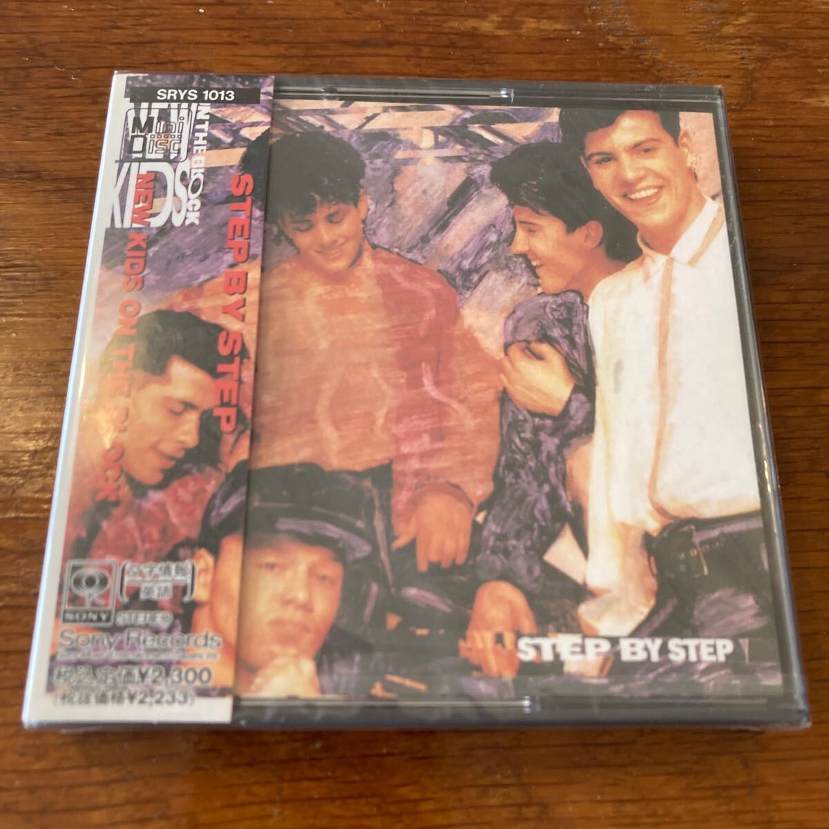 未開封シールド NEW KIDS ON THE BLOCK / Step By Step 洋楽 MD ミニディスク Mini Disc 見本盤 非売品 プロモ レア 希少の画像1