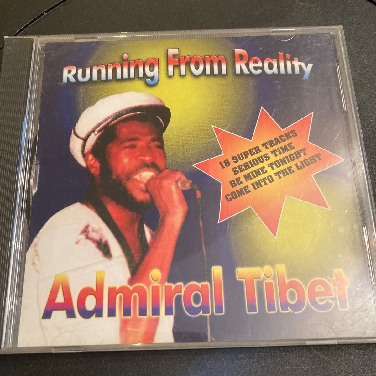 ADMIRAL TIBET / Running From Reality 洋楽 REGGAE DANCEHALL 輸入盤 リイシュー CD レゲエ ダンスホール_画像1