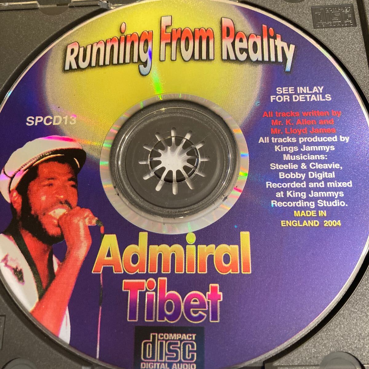 ADMIRAL TIBET / Running From Reality 洋楽 REGGAE DANCEHALL 輸入盤 リイシュー CD レゲエ ダンスホール_画像4