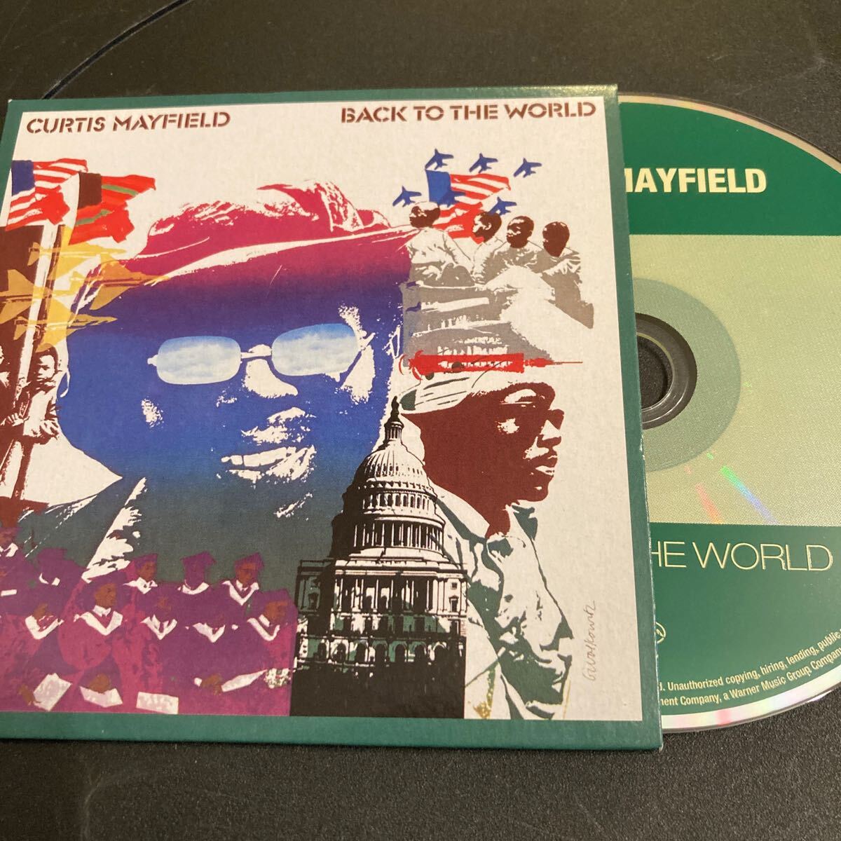 CURTIS MAYFIELD / ORIGINAL ALBUM SERIES 洋楽 SOUL 輸入盤 CD 紙ジャケット CURTIS/CURTIS LIVE/ROOTS/BACK TO THE WORLD/SWEET EXORCIST_画像4