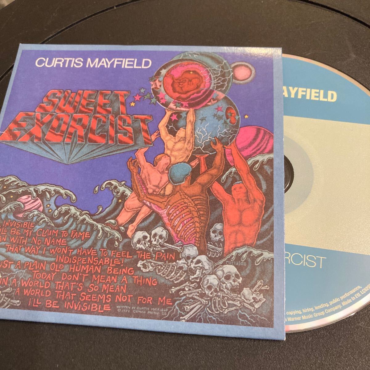 CURTIS MAYFIELD / ORIGINAL ALBUM SERIES 洋楽 SOUL 輸入盤 CD 紙ジャケット CURTIS/CURTIS LIVE/ROOTS/BACK TO THE WORLD/SWEET EXORCIST_画像5