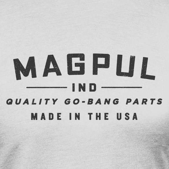 【マグプル】Go Bangパーツ CVC Tシャツ■USサイズS グレー（Magpul Go Bang Parts CVC T-Shirt）MAG1112-030-S_画像2