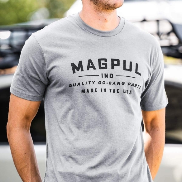 【マグプル】Go Bangパーツ CVC Tシャツ■USサイズS グレー（Magpul Go Bang Parts CVC T-Shirt）MAG1112-030-S_画像3