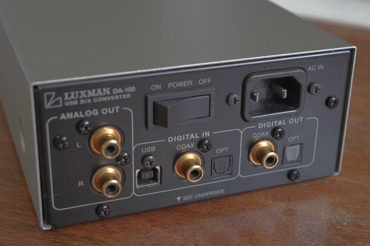 LUXAN DA-100 ラックスマン USB-DAC 美品！の画像4