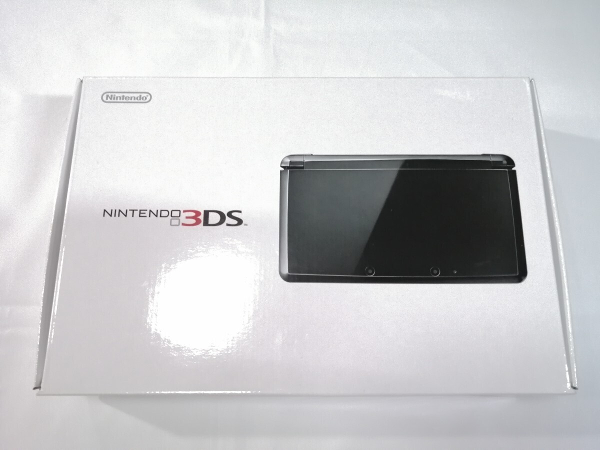 Nintendo 3DS CLEAR BLACK 用 元箱・充電台・説明書等の紙類 ニンテンドー 任天堂 クリア ブラックの画像1