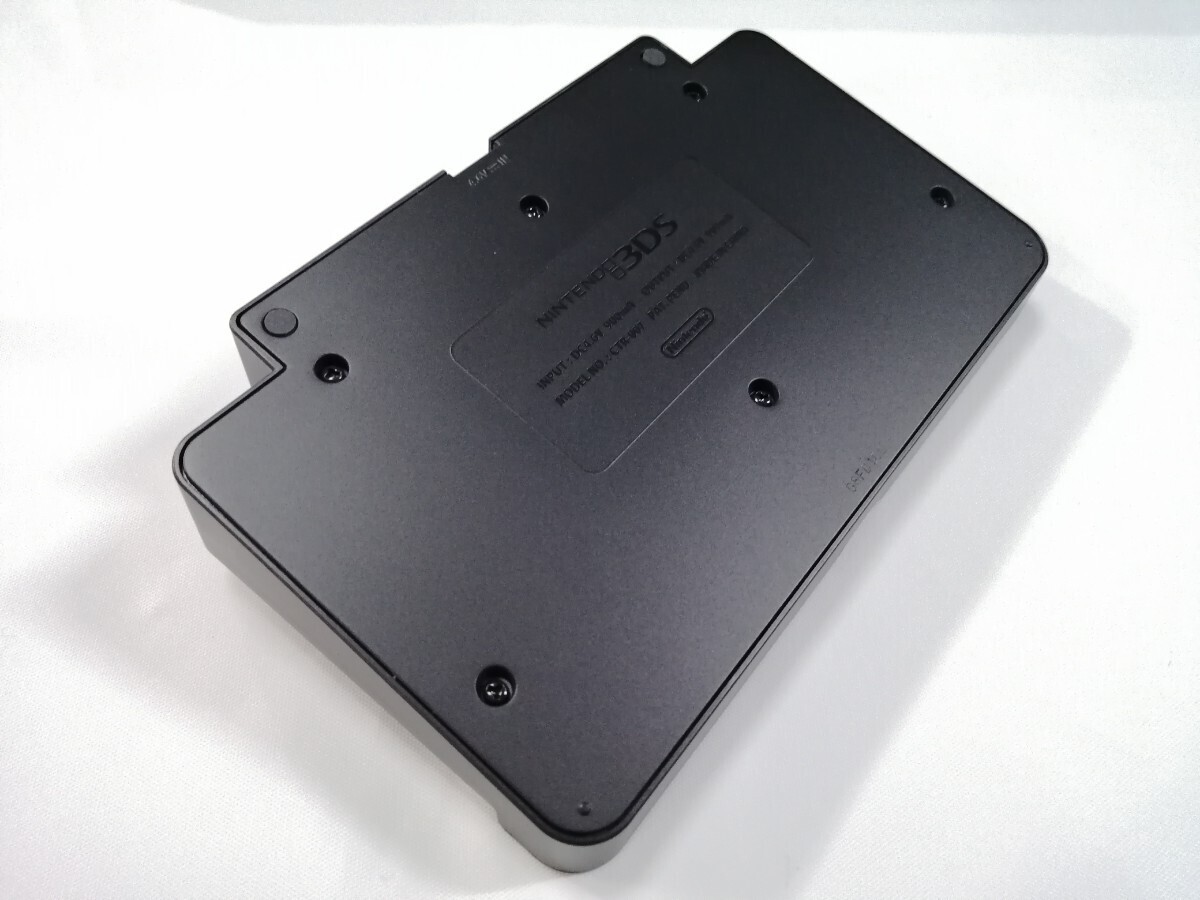 Nintendo 3DS CLEAR BLACK 用 元箱・充電台・説明書等の紙類 ニンテンドー 任天堂 クリア ブラックの画像9