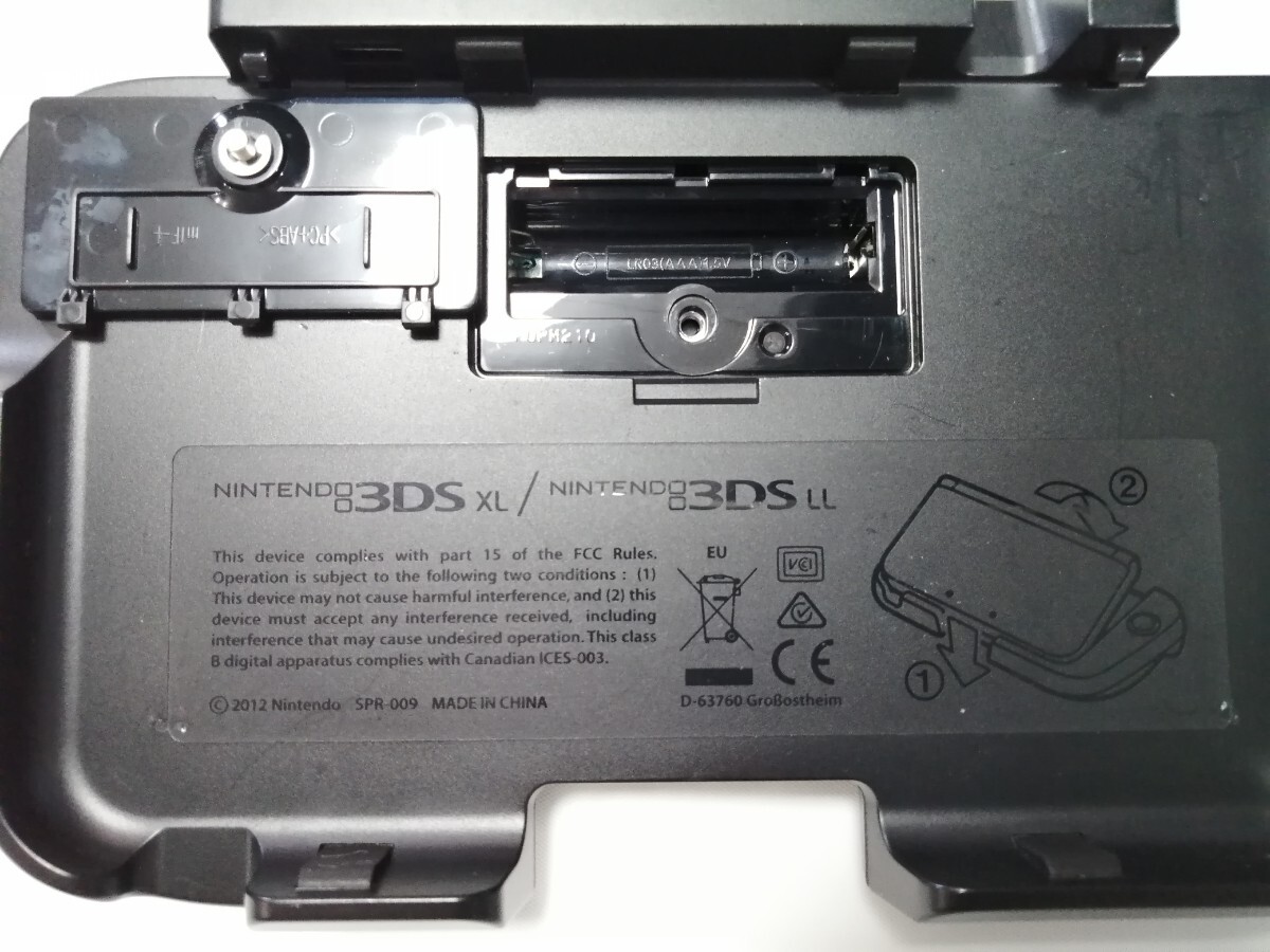 Nintendo 3DS LL 用 拡張スライドパッド SPR-009 中使用動作未チェック品 ニンテンドー の画像5
