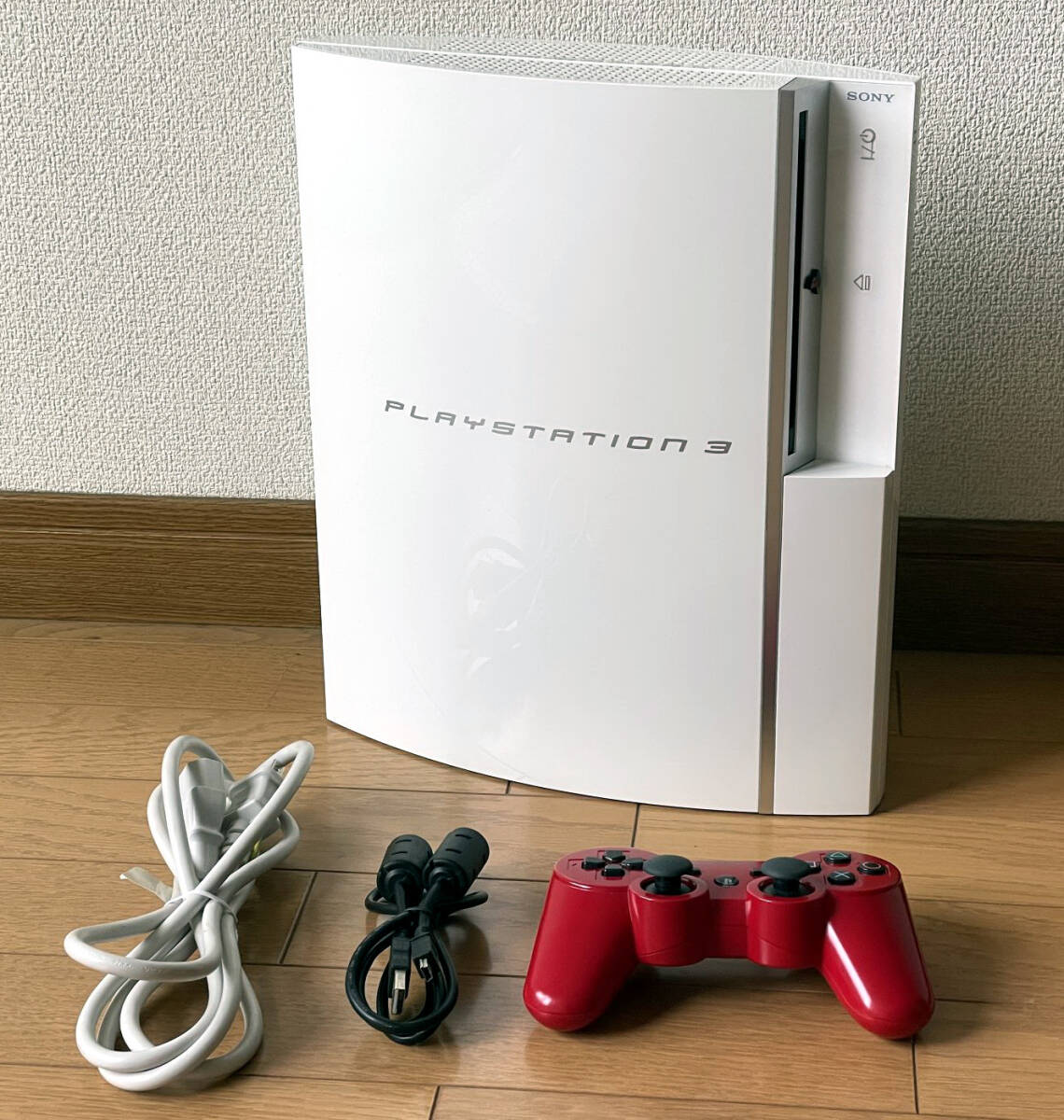 【 超美品完動 500GB トルネ付 】PS3 プレイステーション3 本体 DUALSHOCK3_画像1