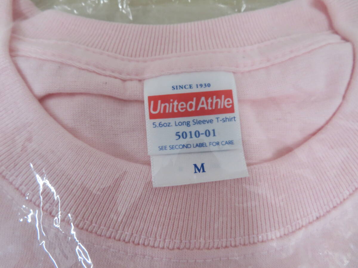 未使用保管品 WHITE JAM ホワイトジャム グッズ Tシャツ M.Sサイズ ピンク ネイビー おまとめ 2点セット 激安1円スタートの画像3