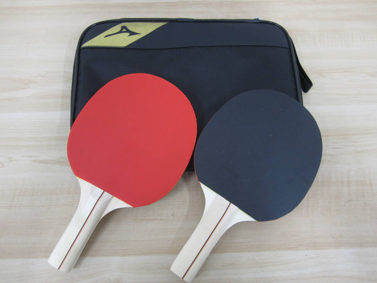 ping-pong racket shake hand 2 ps . summarize set case attaching super-discount 1 jpy start 
