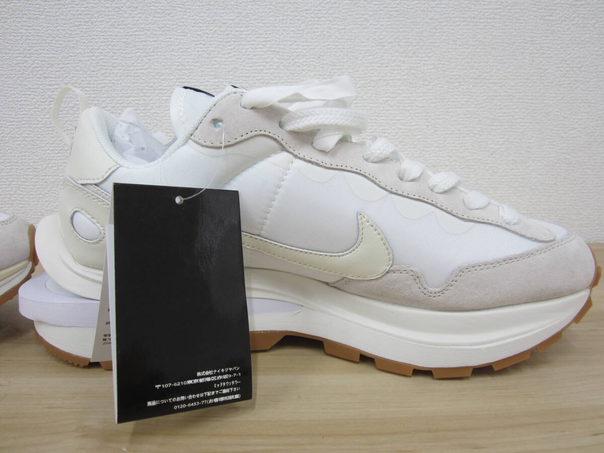 未使用 NIKE ナイキ スニーカー VAPORWAFFLE SACAI ヴェイパーワッフル DD1875-100 US10 28.0㎝ 箱・黒タグあり 激安1円スタート