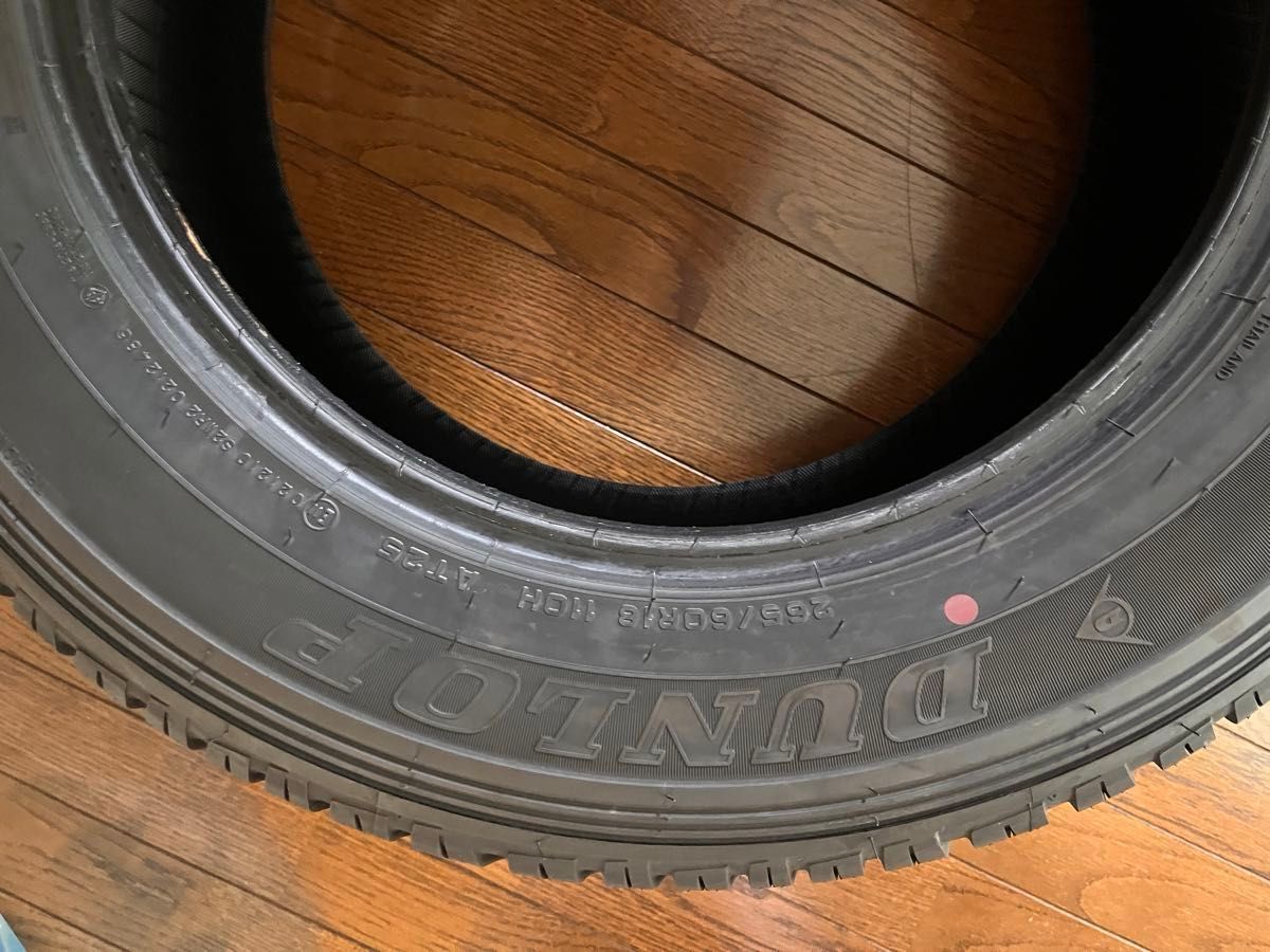 DUNLOP GRANDTREK PT  265/60r18 サマータイヤ4本セット　GR新車外し　2023年製　2656018