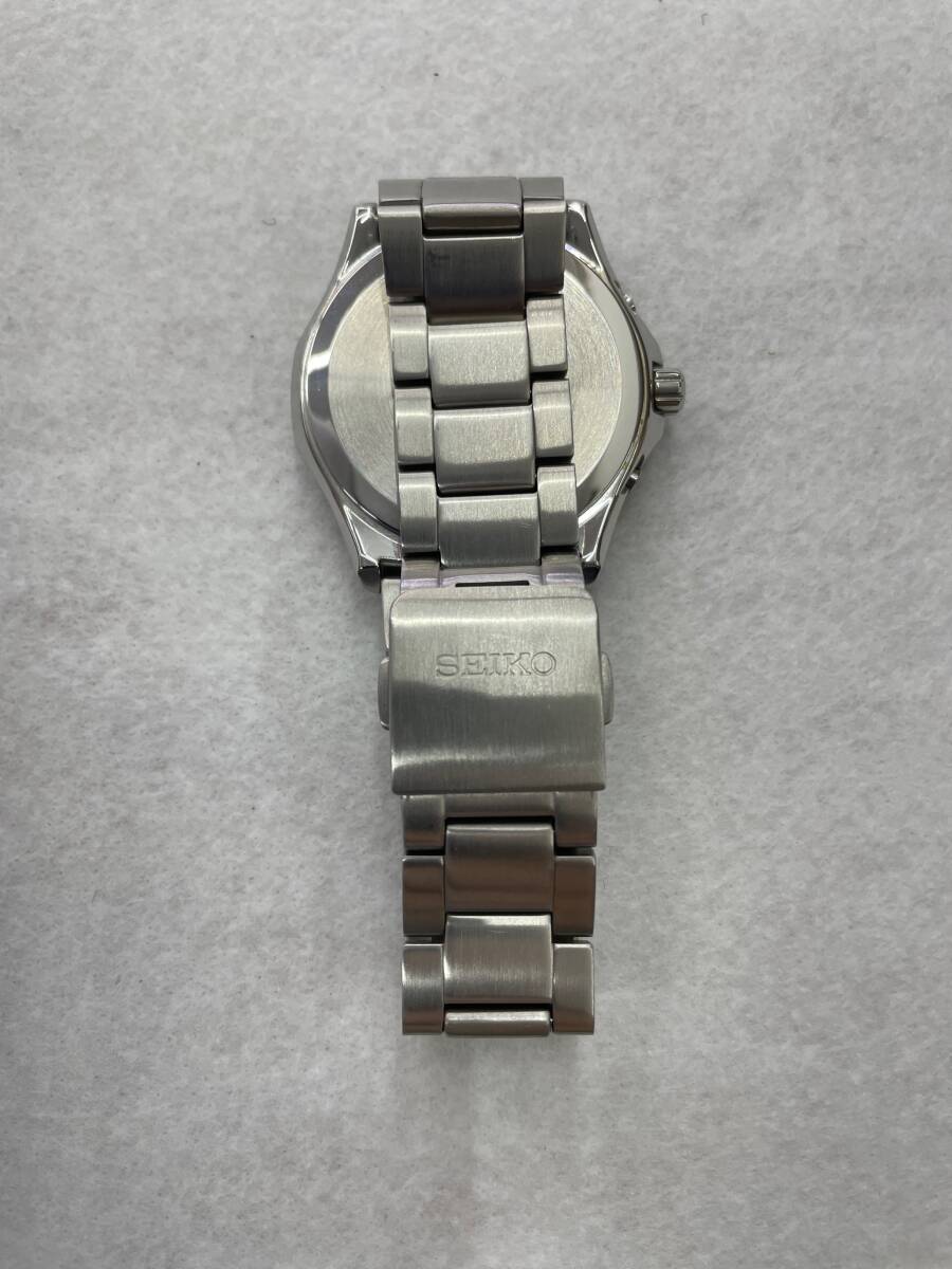 #1428 SEIKO/セイコー 7B24-0BN0 ソーラー 電波 動作品 付属品有 腕時計の画像5