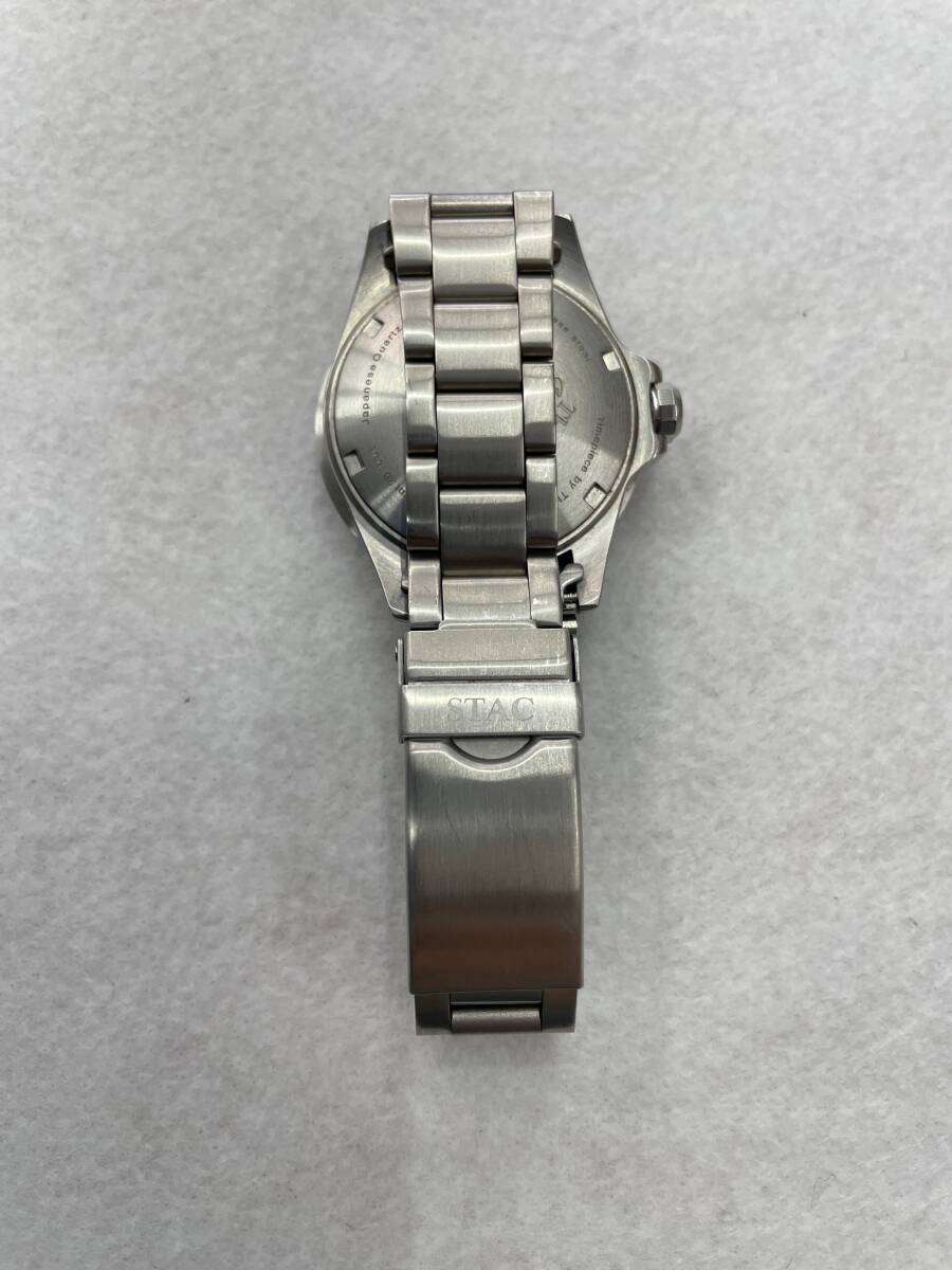 #1432 The STAC/ザ スタック Classic Scuba 200 ST-CS001 腕時計 稼働品 付属品有の画像8
