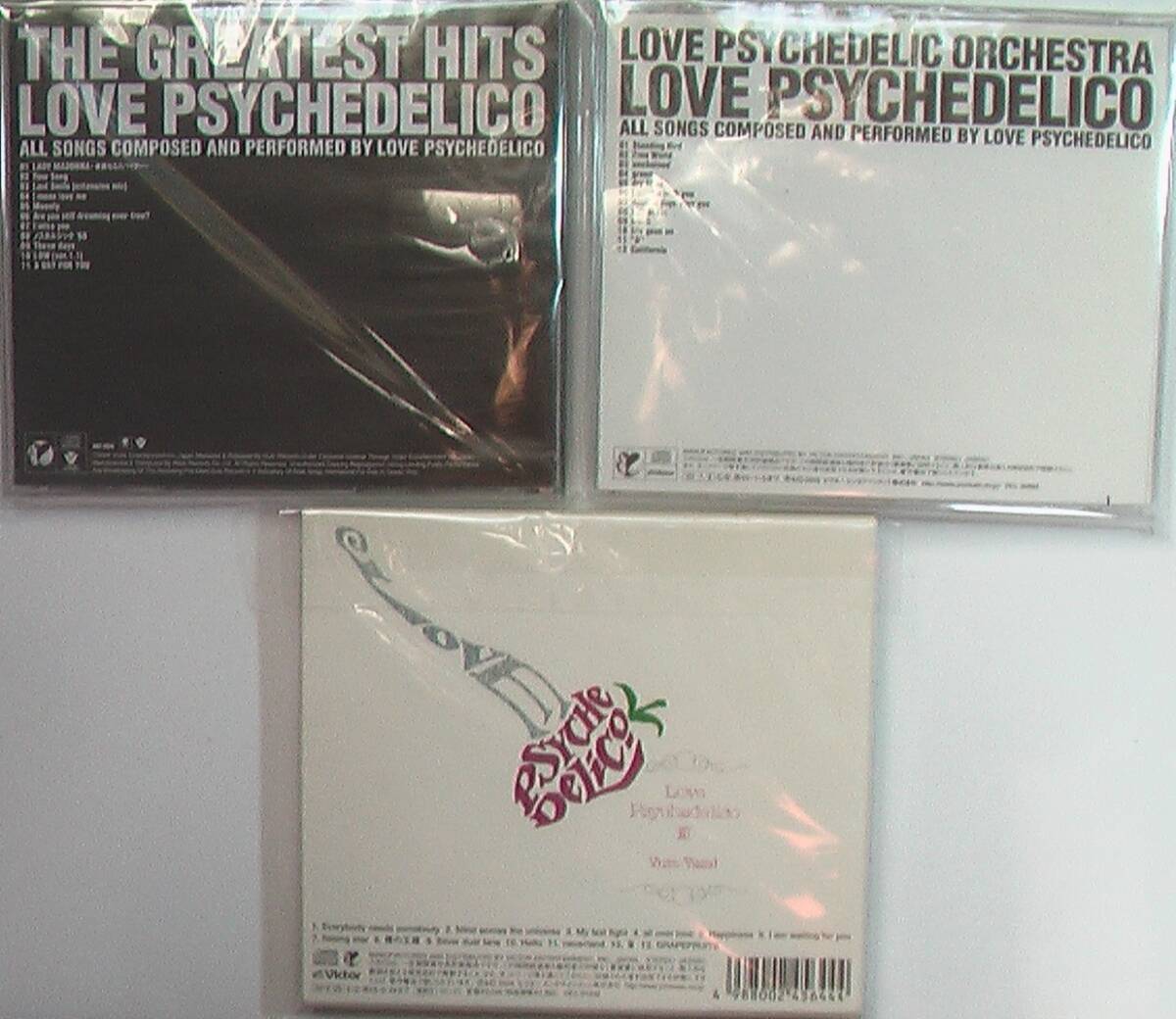 CD3枚まとめて◆ラブサイケデリコ アルバム セット★送料185円！The Greatest Hits＋LOVE PSYCHEDELIC ORCHESTRA＋LOVE PSYCHEDELICO III_画像2
