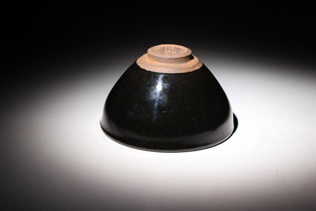 ☆寒椿☆天目茶碗　供御　直径約13.2cm　(検)曜変天目 窯変釉 茶碗 唐物 中国美術 古玩 古美術 骨董品_画像9