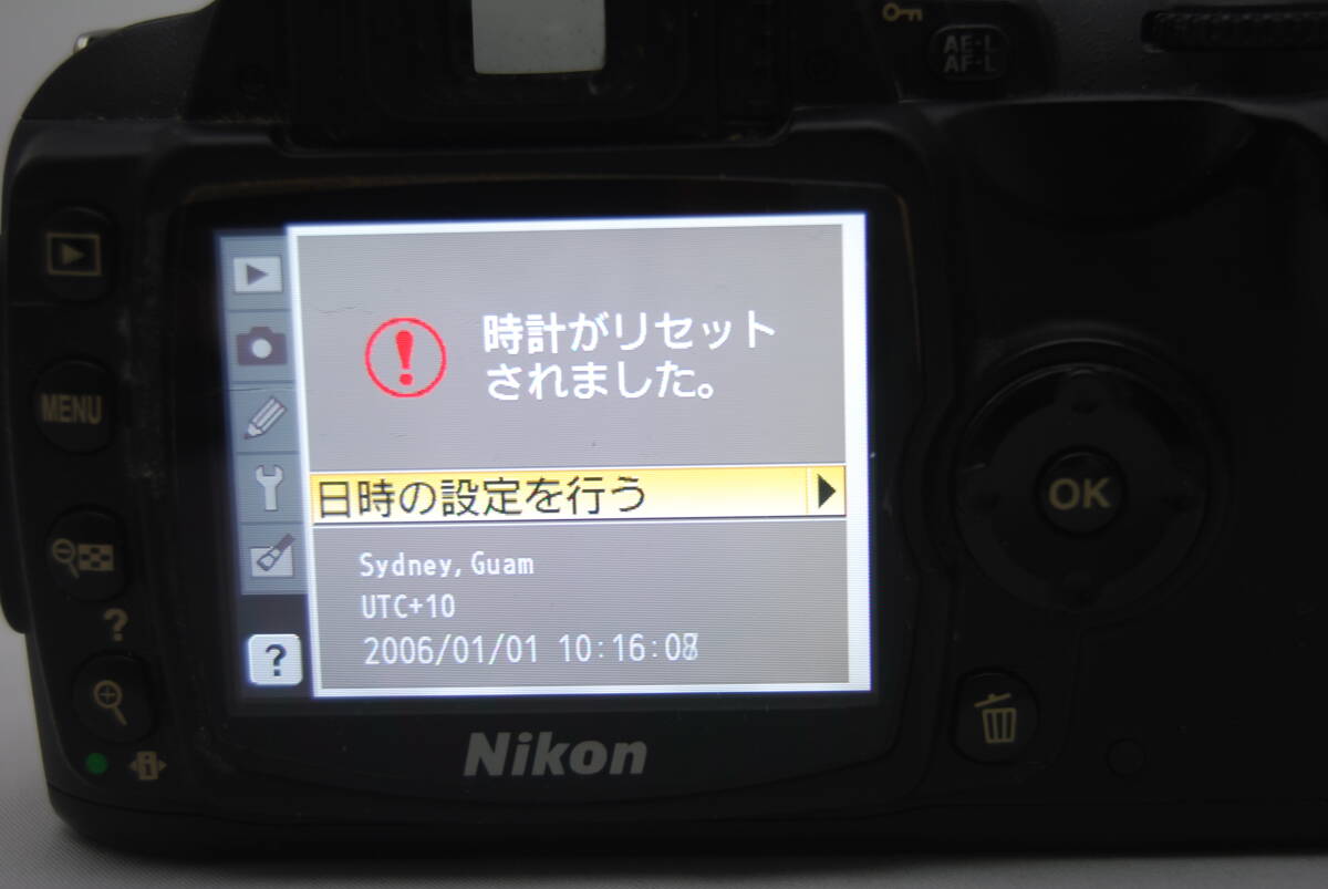 ★ジャンク品★通電はOK★ Nikon ニコン D40 ボディ #F-252の画像4