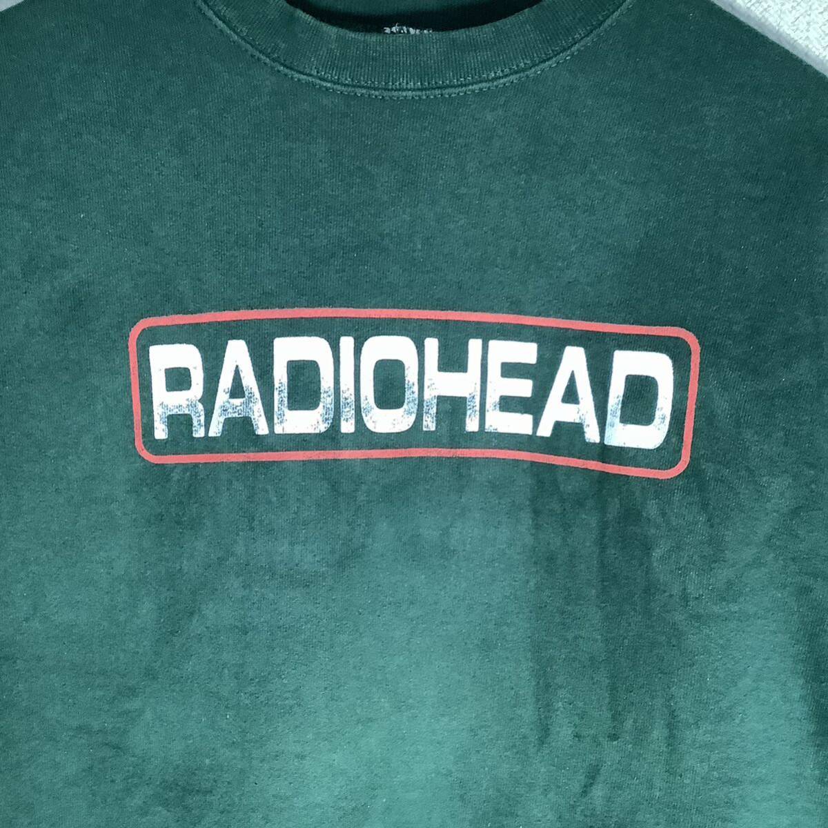 スペシャル 1990s RADIOHEAD O.K. Computer マーチャンダイジング スウェットシャツ Fruit of the Loom製 Tシャツ ヴィンテージ 80s 90s の画像4