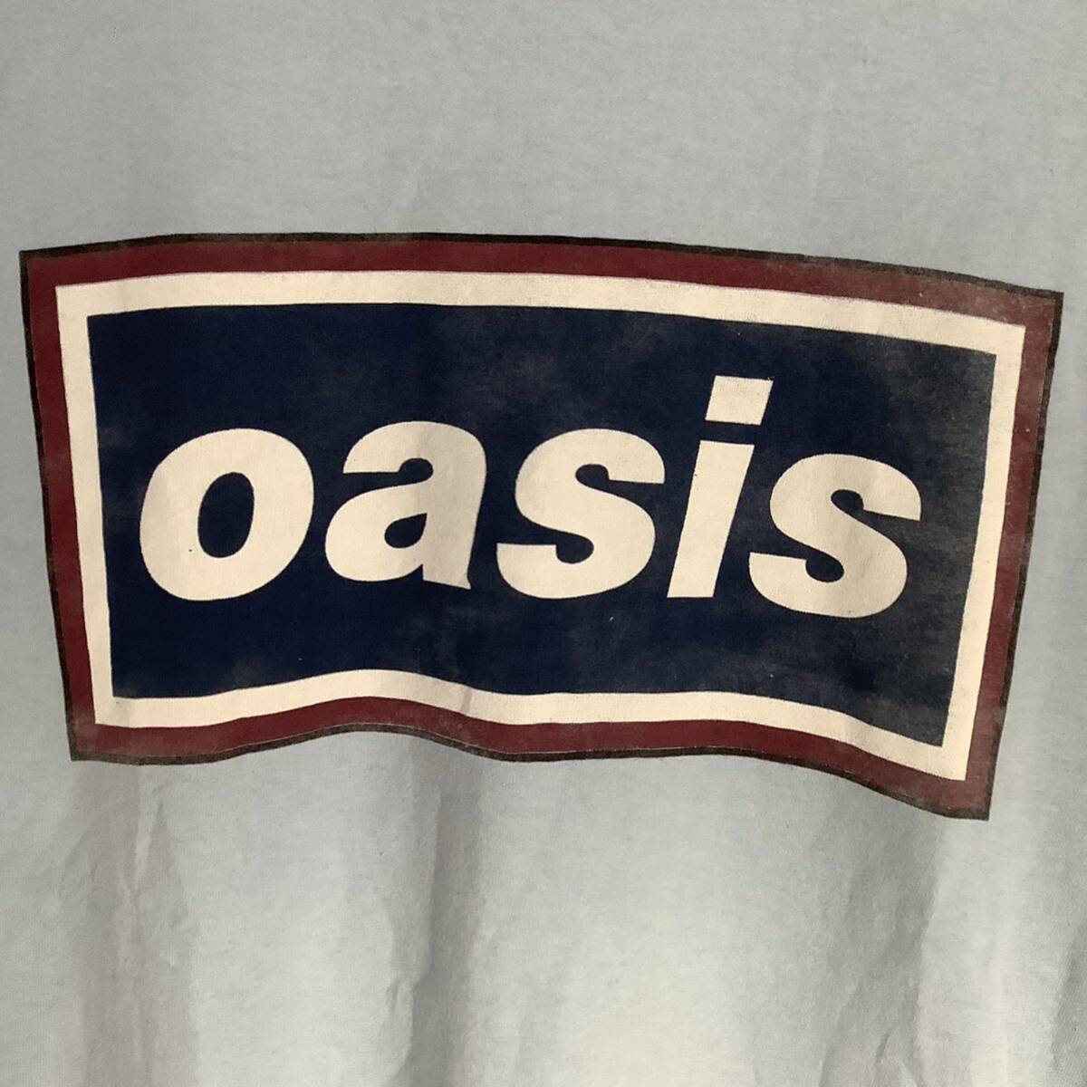  в это время было использовано 2000s OASIS альбом Difinitely Maybe GILDAN производства Vintage футболка 80s 90s блокировка частота 