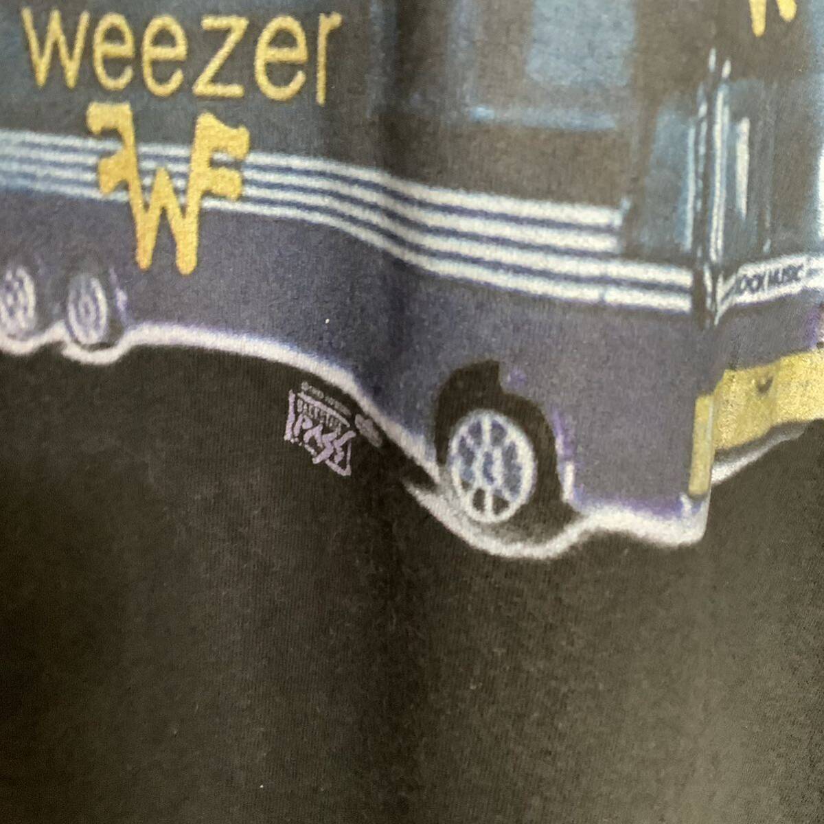 当時もの 1995 Weezer Backstage Pass製 Brush Your Teeth and Do Your Homework Hanes製 80s 90s ヴィンテージ Tシャツ オルタナティブの画像4