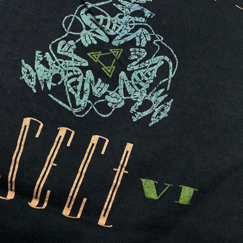 当時もの 1988 Skinny Puppy Sect パンクロック Fruit of the Room製 サイズL 80s 90s ヴィンテージ Tシャツの画像5