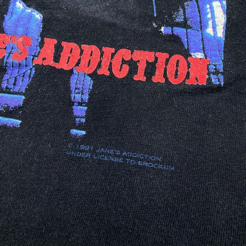 当時もの 1990-91 Jane's Addiction Ritual De Lo Habitual Tour ツアー Brockum製 サイズXL 80s 90s ヴィンテージ Tシャツの画像4