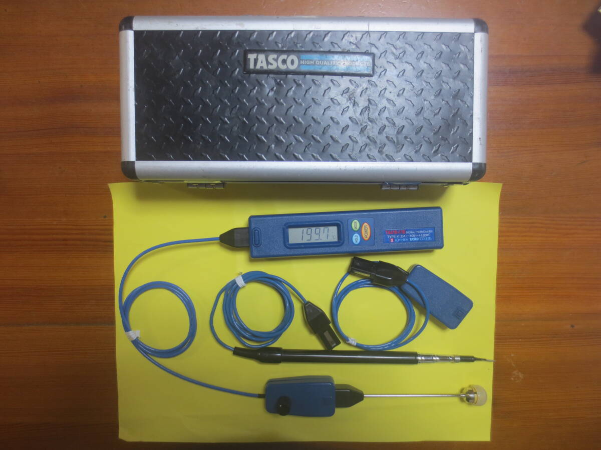 TASCO タスコ デジタル温度計 TA410-110 ダイヤル付の画像1