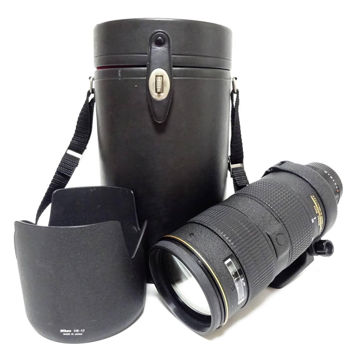 Nikon ED AF-S NIKKOR 80-200mm 1:2.8 D カメラレンズ 動作未確認【80サイズ/同梱不可/大阪商品】【2605015/282/mrrz】_画像1