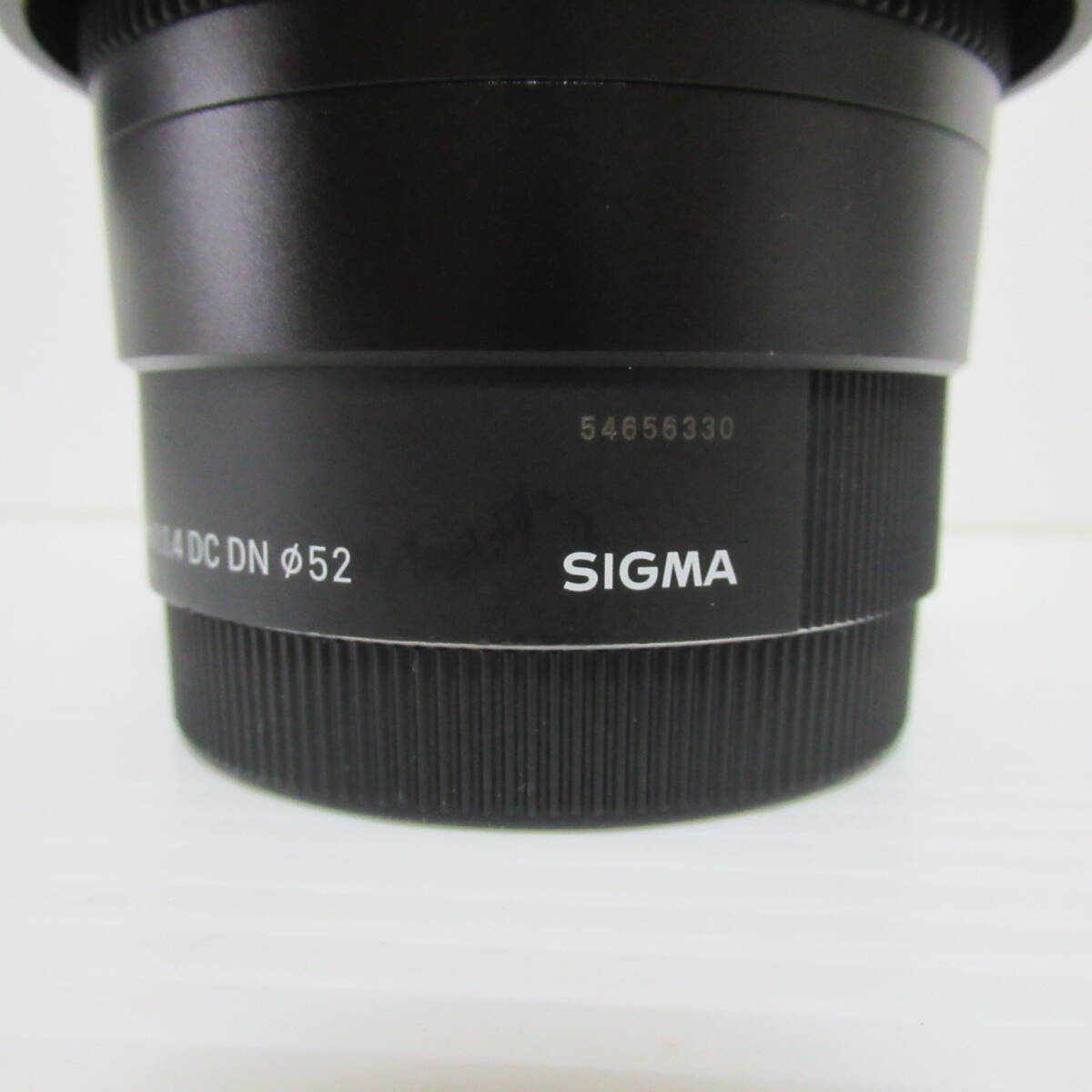 カメラレンズ シグマ SIGMA 30mm F1.4 DC DN filtersize：52ｍｍ 箱付き 動作未確認 60サイズ発送 ｐ-2620027-102-mrrzの画像4