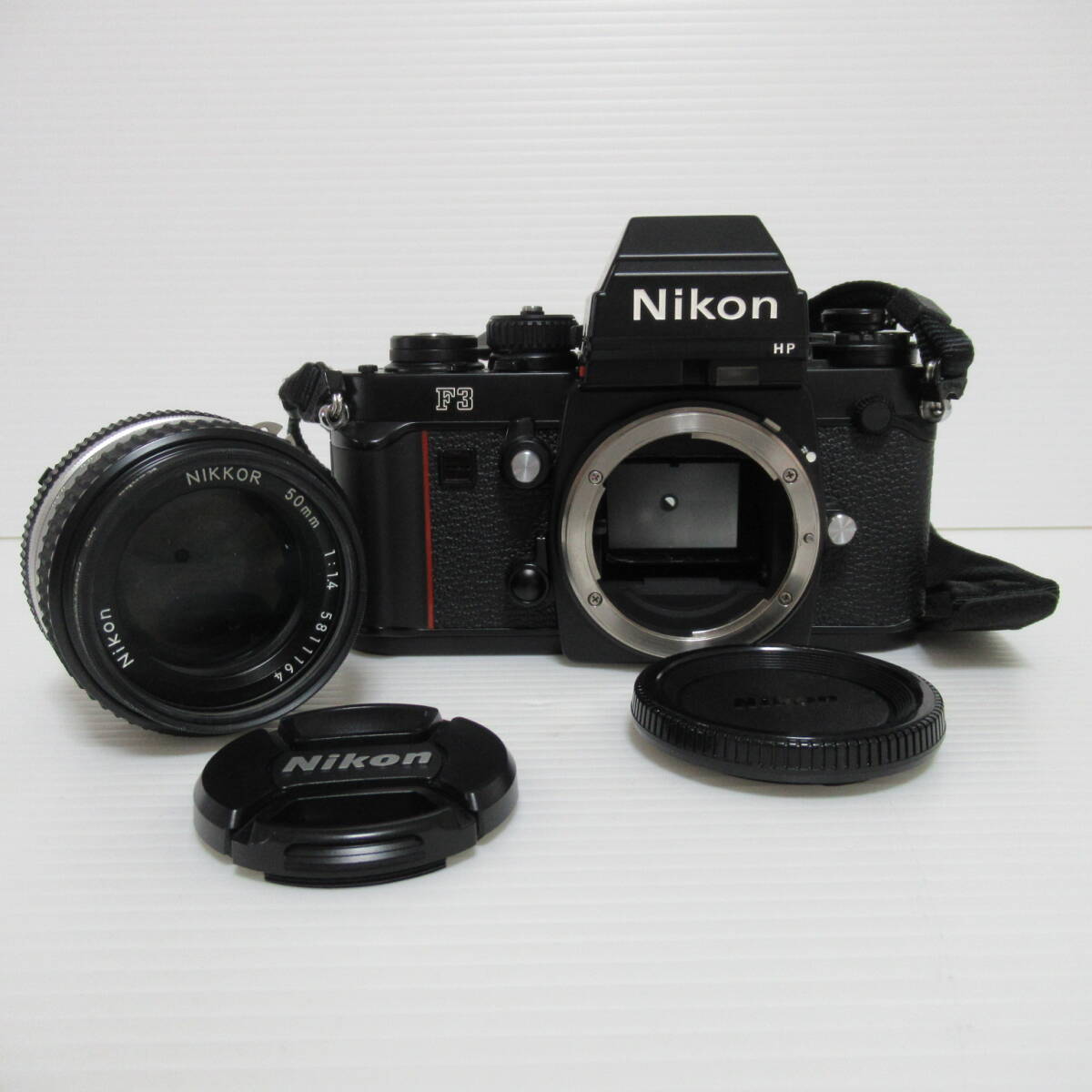 カメラ Nikon F3 カメラレンズ NIKKOR 50mm 1:1.4 動作未確認 光学機器 ニコン 60サイズ発送 p-2634527-210-mrrz_画像1