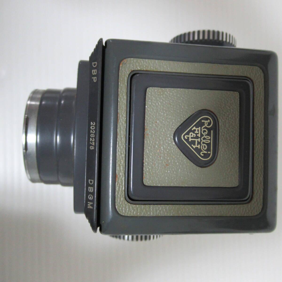 Rolleiflex インスタントカメラ 二眼レフ ローライフレックス 60mm DBGM ヴィンテージ 60サイズ発送 p-2624029-227-mrrzの画像8