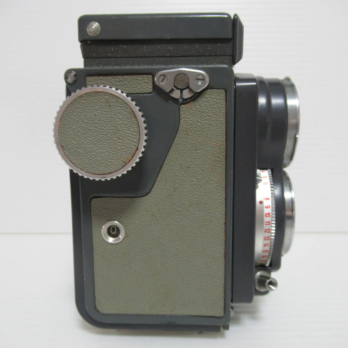Rolleiflex インスタントカメラ 二眼レフ ローライフレックス 60mm DBGM ヴィンテージ 60サイズ発送 p-2624029-227-mrrzの画像7