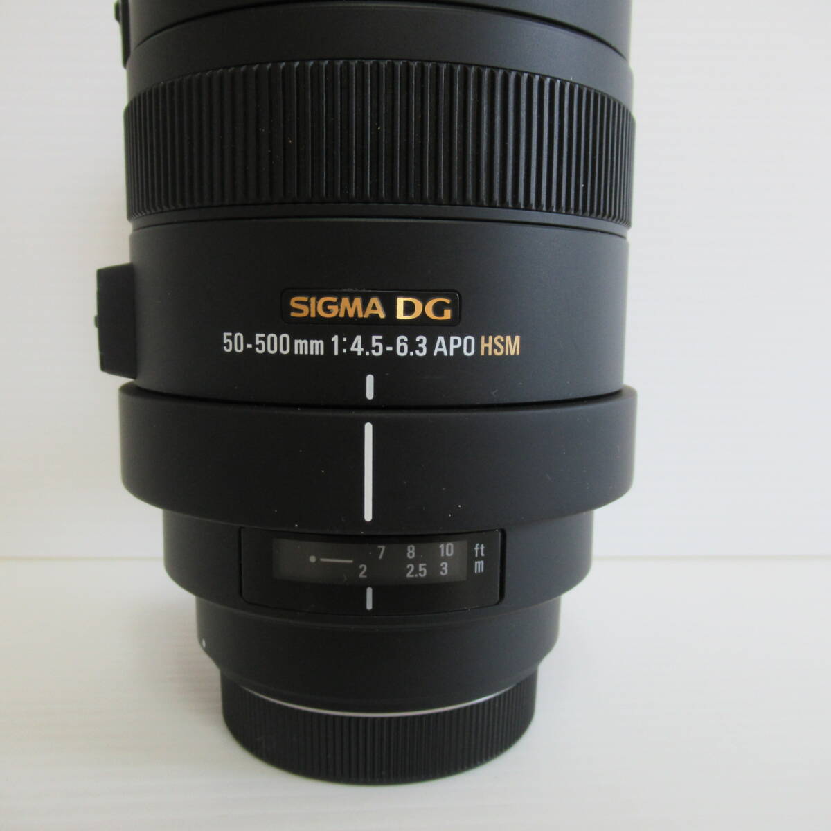 カメラレンズ SIGMA 50-500㎜ F4.5-6.3 APO DG OS 箱 ケース付き シグマ 動作未確認 120サイズ発送 p-2623927-188-mrrzの画像4