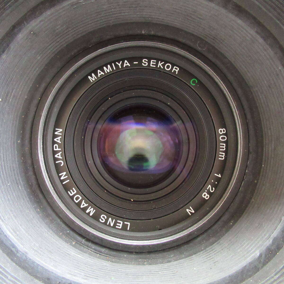 ビデオカメラ MAMIYA 645E カメラレンズ MAMIYA-SEKOR C ８０㎜/１１０㎜ 1：2.8 動作未確認 80サイズ発送 p-2597199-279-mrrzの画像3