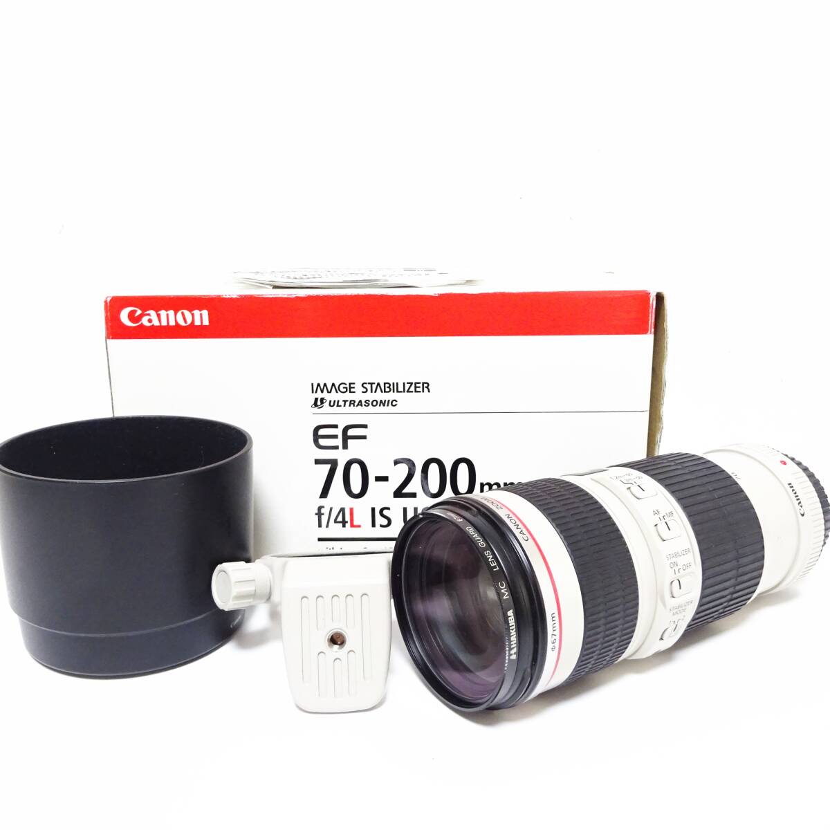 Canon ZOOM LENS EF 70-200mm 1:4 L IS USM カメラレンズ 箱付き 動作未確認　80サイズ発送 K-2620964-136-mrrz_画像1