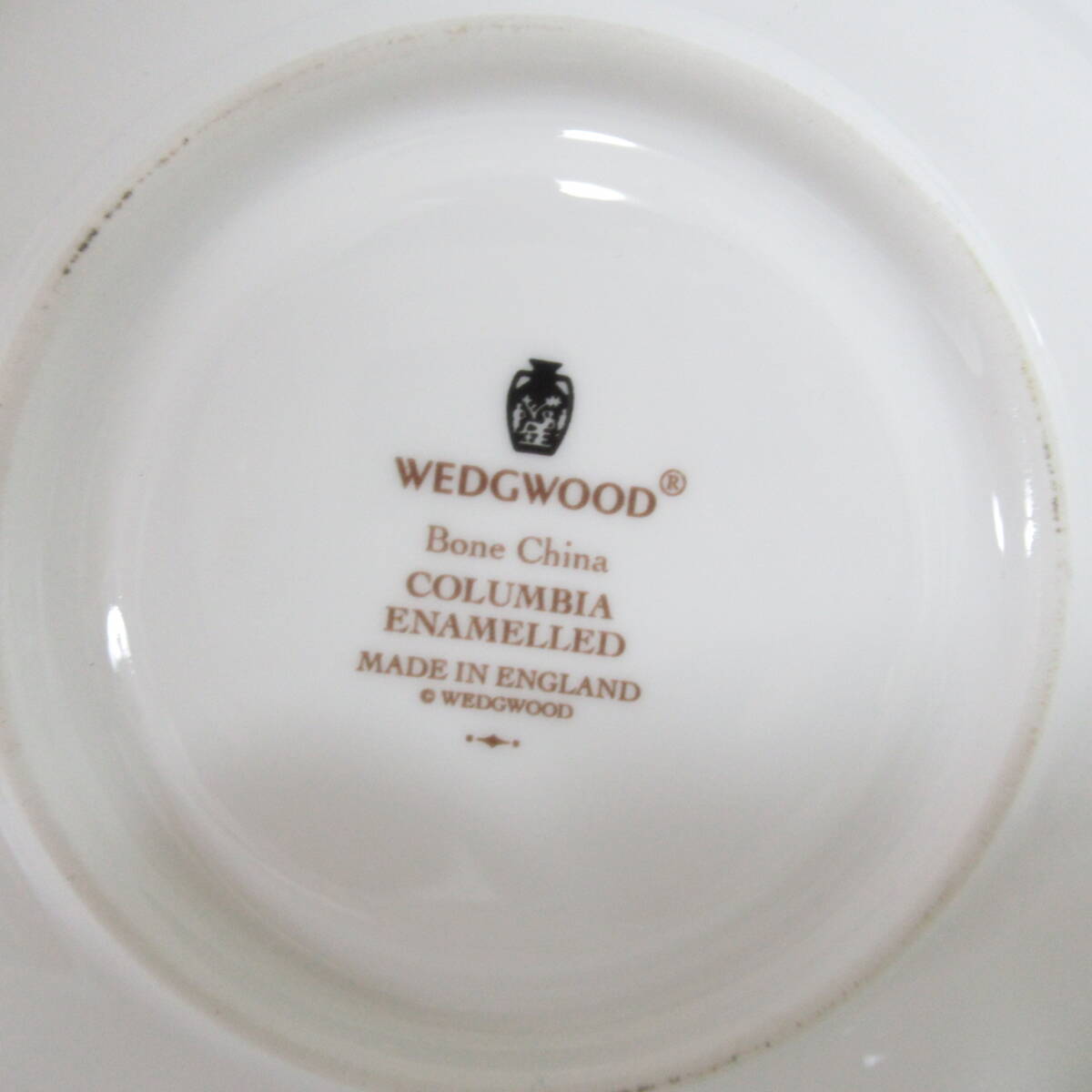 ウェッジウッド コロンビアエナメル カップ/ソーサー 5脚セット Wedgwood アンティーク食器 洋食器 80サイズ発送 p-2623900-134-mrrzの画像10