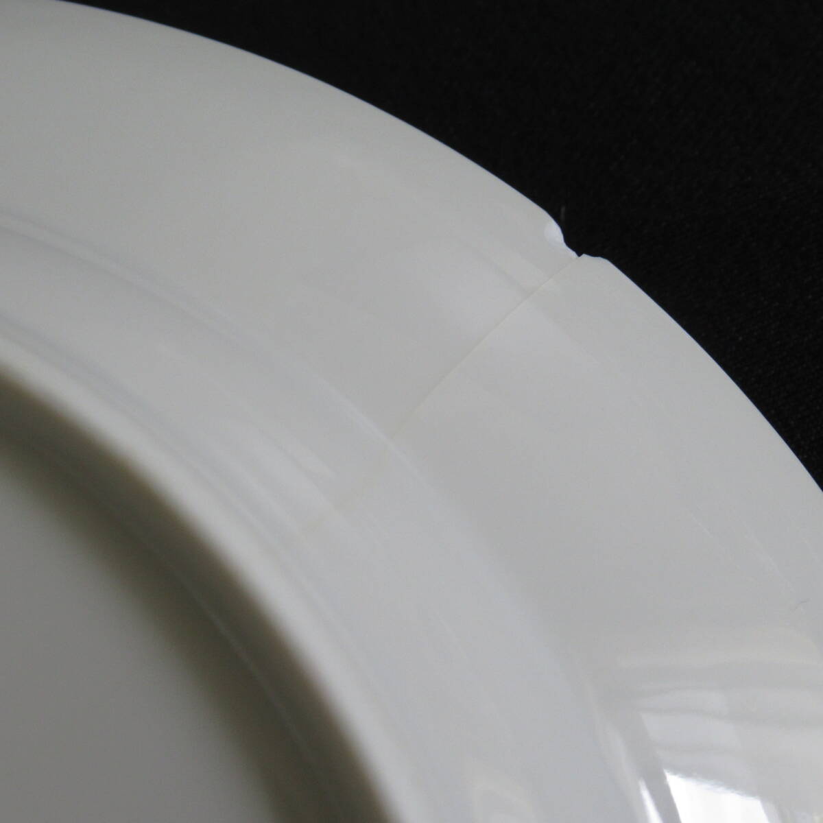 ロイヤルコペンハーゲン ホワイトフルーテッド プレイン プレート 22cm 計6枚 洋食器 皿 テーブルウェア 100サイズ発送 w-2608411-206-mrrzの画像6