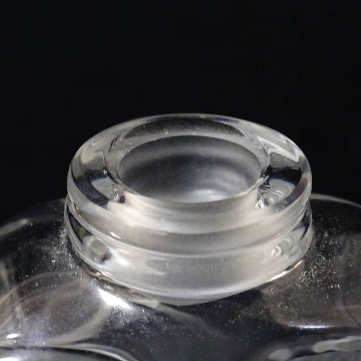 ラリック ドゥフルール クリスタルガラス パフュームボトル 香水瓶 LALIQUE 60サイズ発送 K-2584280-202-mrrzの画像6