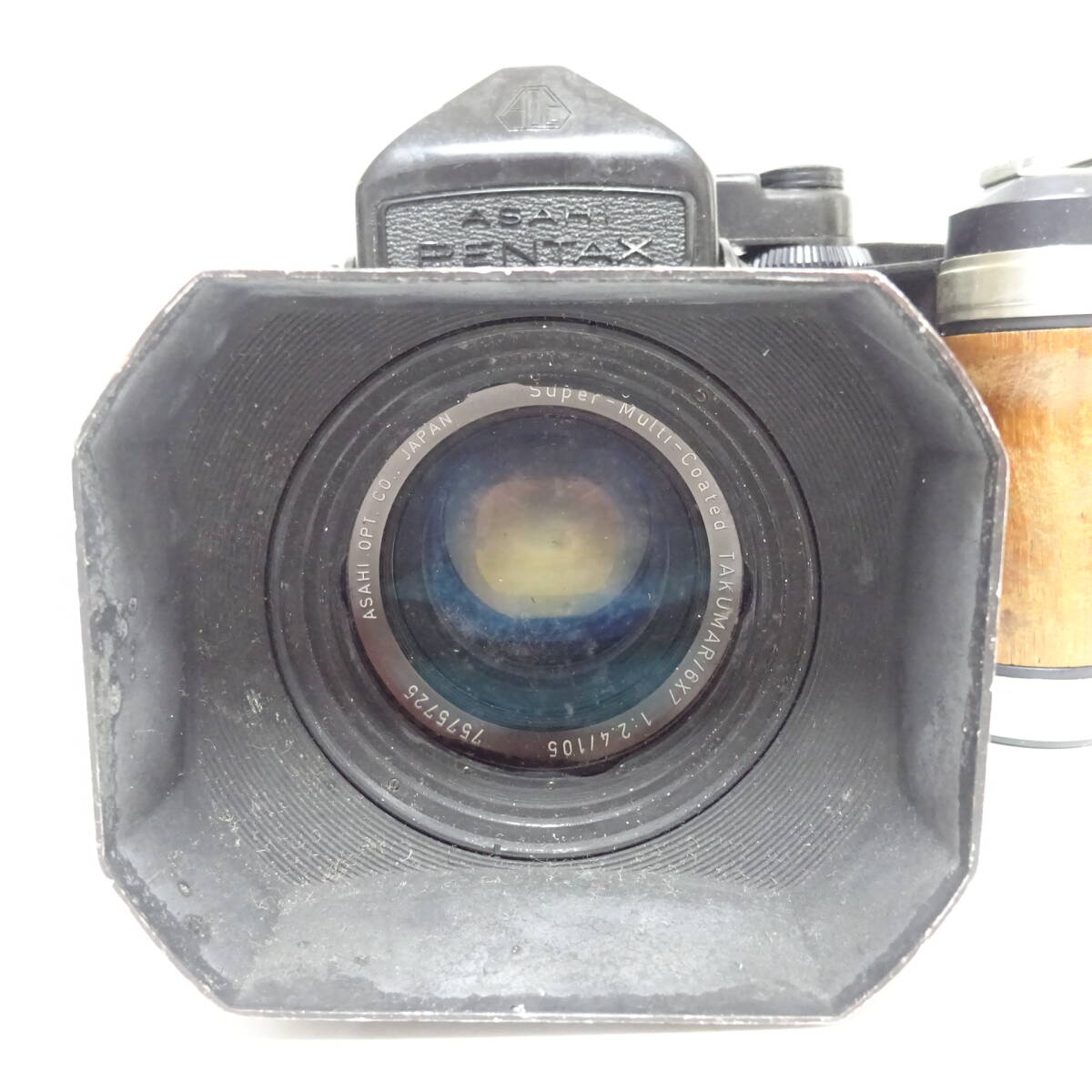 ASAHI PENTAX 6×7 フィルム一眼カメラ 動作未確認 80サイズ発送 K-2640321-104mrrzの画像2